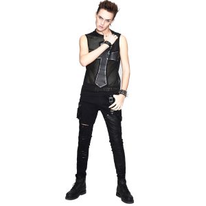 Vente DEVIL FASHION Pantalon ‘Argoth’ Noir 16