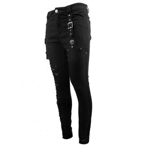 Vente DEVIL FASHION Pantalon ‘Argoth’ Noir 34