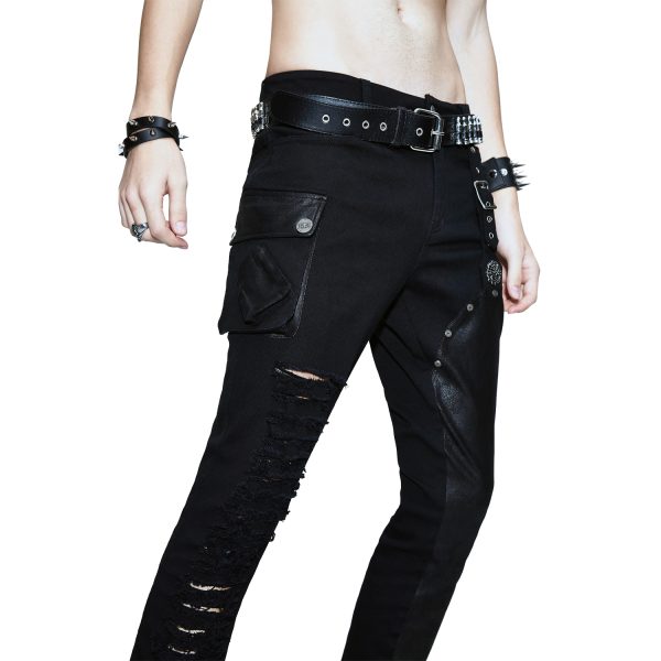 Vente DEVIL FASHION Pantalon ‘Argoth’ Noir 6