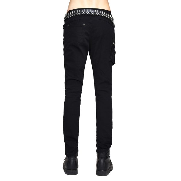 Vente DEVIL FASHION Pantalon ‘Argoth’ Noir 7