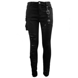 Vente DEVIL FASHION Pantalon ‘Argoth’ Noir 28