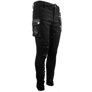 Vente DEVIL FASHION Pantalon ‘Argoth’ Noir 32