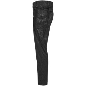 PUNK RAVE Pantalon ‘Arnegliscus’ Noir REMISE 38