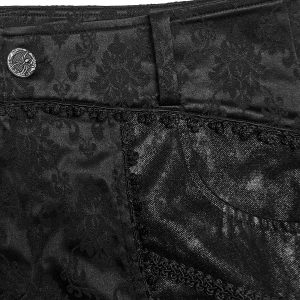 PUNK RAVE Pantalon ‘Arnegliscus’ Noir REMISE 42