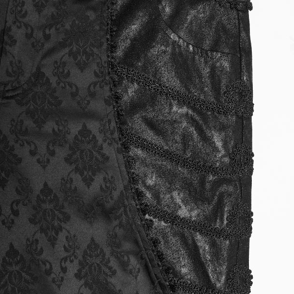 PUNK RAVE Pantalon ‘Arnegliscus’ Noir REMISE 16