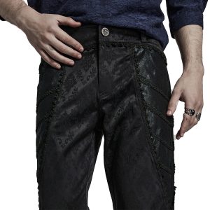 PUNK RAVE Pantalon ‘Arnegliscus’ Noir REMISE 32