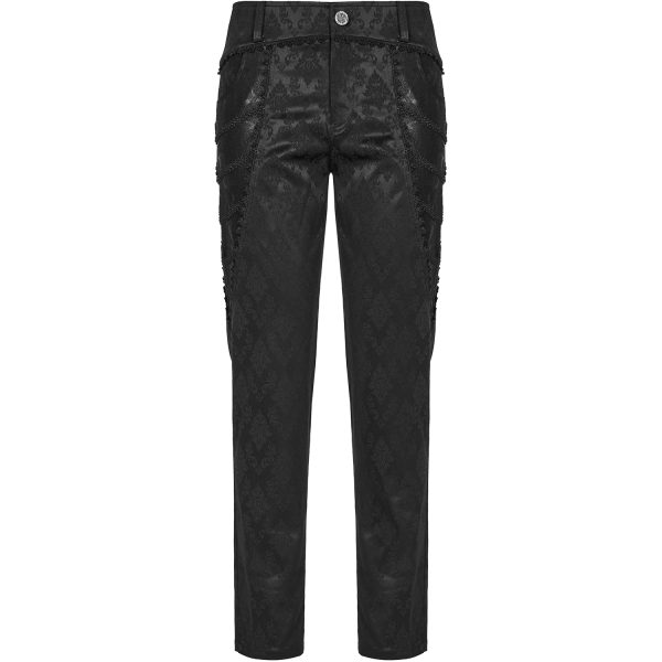 PUNK RAVE Pantalon ‘Arnegliscus’ Noir REMISE 10