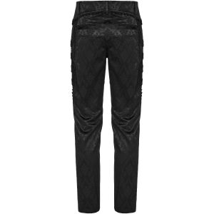 PUNK RAVE Pantalon ‘Arnegliscus’ Noir REMISE 36