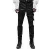 mode pas cher PUNK RAVE Pantalon ‘Asmodeus’ Noir 56