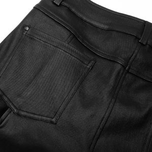 mode pas cher PUNK RAVE Pantalon ‘Asmodeus’ Noir 49