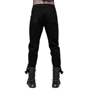 PUNK RAVE Pantalon ‘Astaroth’ Noir a Prix Discount 41