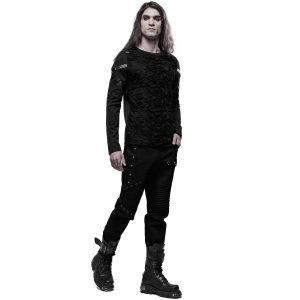 PUNK RAVE Pantalon ‘Astaroth’ Noir a Prix Discount 29