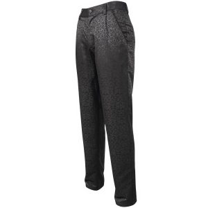 mode DEVIL FASHION Pantalon ‘Atkins’ En Jacquard Noir 46