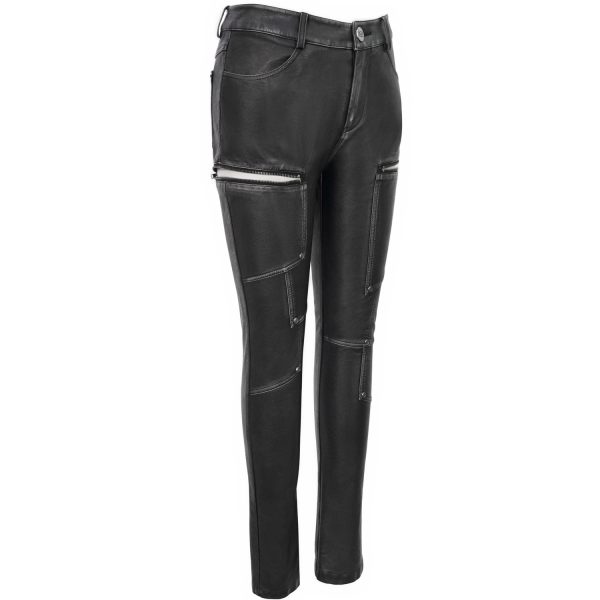 Livraison gratuite DEVIL FASHION Pantalon ‘Badriyah’ Noir Pour Femmes 15