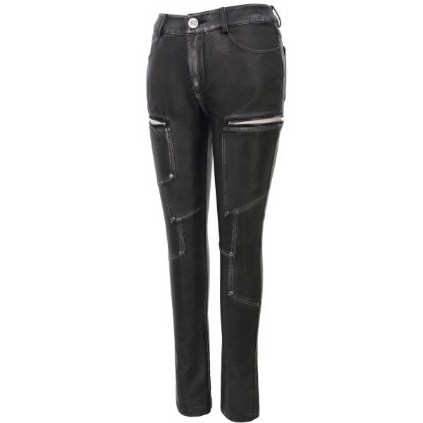 Livraison gratuite DEVIL FASHION Pantalon ‘Badriyah’ Noir Pour Femmes 16