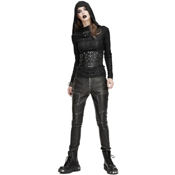 Livraison gratuite DEVIL FASHION Pantalon ‘Badriyah’ Noir Pour Femmes 7