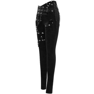 DEVIL FASHION Pantalon ‘Black Star’ Noir Authentic Original licence 43