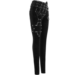 DEVIL FASHION Pantalon ‘Black Star’ Noir Authentic Original licence 45