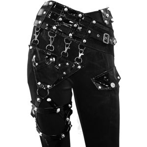 DEVIL FASHION Pantalon ‘Black Star’ Noir Authentic Original licence 47