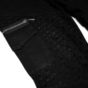 PUNK RAVE Pantalon ‘Calargaff’ Noir soldes en ligne 46