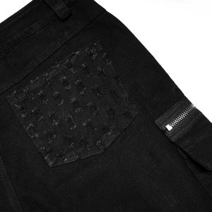 PUNK RAVE Pantalon ‘Calargaff’ Noir soldes en ligne 56