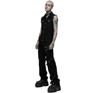 PUNK RAVE Pantalon ‘Calargaff’ Noir soldes en ligne 26