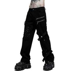 PUNK RAVE Pantalon ‘Calargaff’ Noir soldes en ligne 30