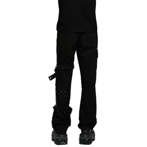 PUNK RAVE Pantalon ‘Calargaff’ Noir soldes en ligne 7