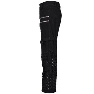 PUNK RAVE Pantalon ‘Calargaff’ Noir soldes en ligne 40