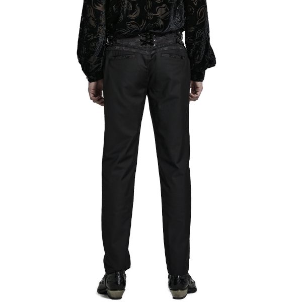 PUNK RAVE Pantalon ‘Cannabas’ Noir achat 12