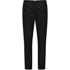 PUNK RAVE Pantalon ‘Cannabas’ Noir achat 45