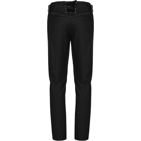 PUNK RAVE Pantalon ‘Cannabas’ Noir achat 15