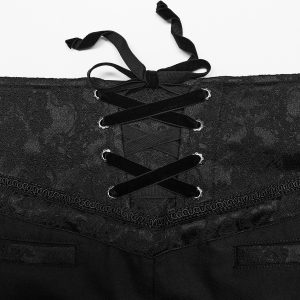 PUNK RAVE Pantalon ‘Cannabas’ Noir achat 53