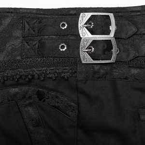 PUNK RAVE Pantalon ‘Cannabas’ Noir achat 55