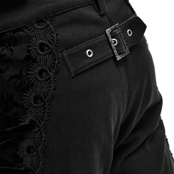 acheter en ligne DEVIL FASHION Pantalon ‘Coffin’ Noir 12