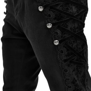 acheter en ligne DEVIL FASHION Pantalon ‘Coffin’ Noir 42