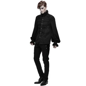 acheter en ligne DEVIL FASHION Pantalon ‘Coffin’ Noir 24