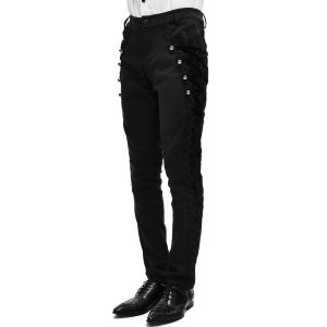 acheter en ligne DEVIL FASHION Pantalon ‘Coffin’ Noir 30