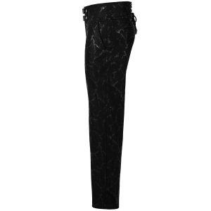 PUNK RAVE Pantalon ‘Coyote’ Noir marques pas cher 43