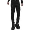 PUNK RAVE Pantalon ‘Cthulhu’ Noir vente à bas prix 58