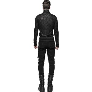 PUNK RAVE Pantalon ‘Cthulhu’ Noir vente à bas prix 21