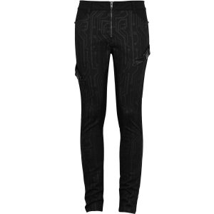 grande popularité DEVIL FASHION Pantalon ‘Cyber Game’ Noir 44