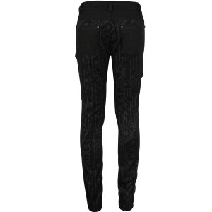 grande popularité DEVIL FASHION Pantalon ‘Cyber Game’ Noir 46