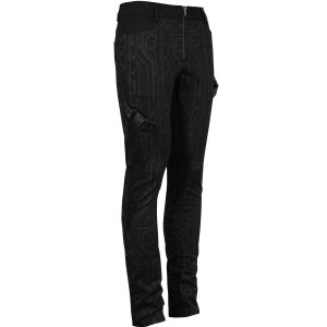 grande popularité DEVIL FASHION Pantalon ‘Cyber Game’ Noir 50