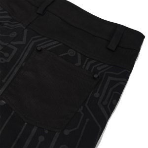 grande popularité DEVIL FASHION Pantalon ‘Cyber Game’ Noir 60