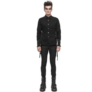 grande popularité DEVIL FASHION Pantalon ‘Cyber Game’ Noir 26