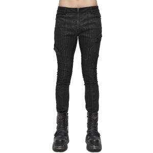 grande popularité DEVIL FASHION Pantalon ‘Cyber Game’ Noir 28