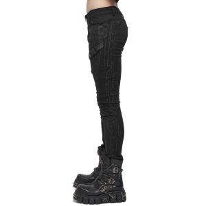 grande popularité DEVIL FASHION Pantalon ‘Cyber Game’ Noir 32