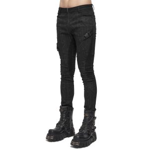 grande popularité DEVIL FASHION Pantalon ‘Cyber Game’ Noir 34