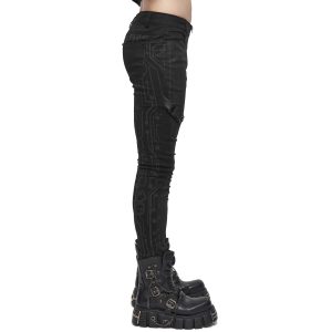 grande popularité DEVIL FASHION Pantalon ‘Cyber Game’ Noir 36